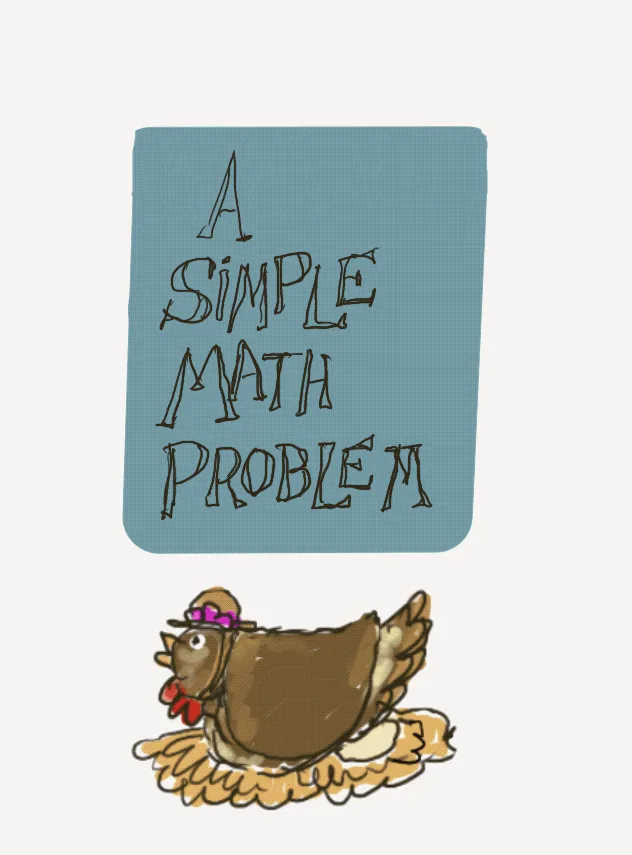 A comic strip titled 'A SIMPLE MATH PROBLEM' shows a boy looking confused after being presented with a math problem…