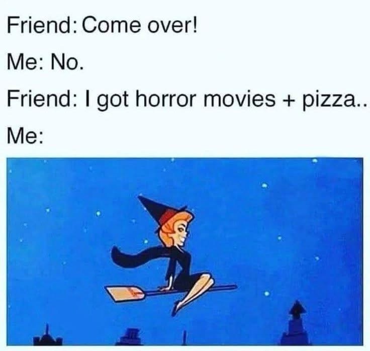 Embracing my love for spine-chilling horror movies