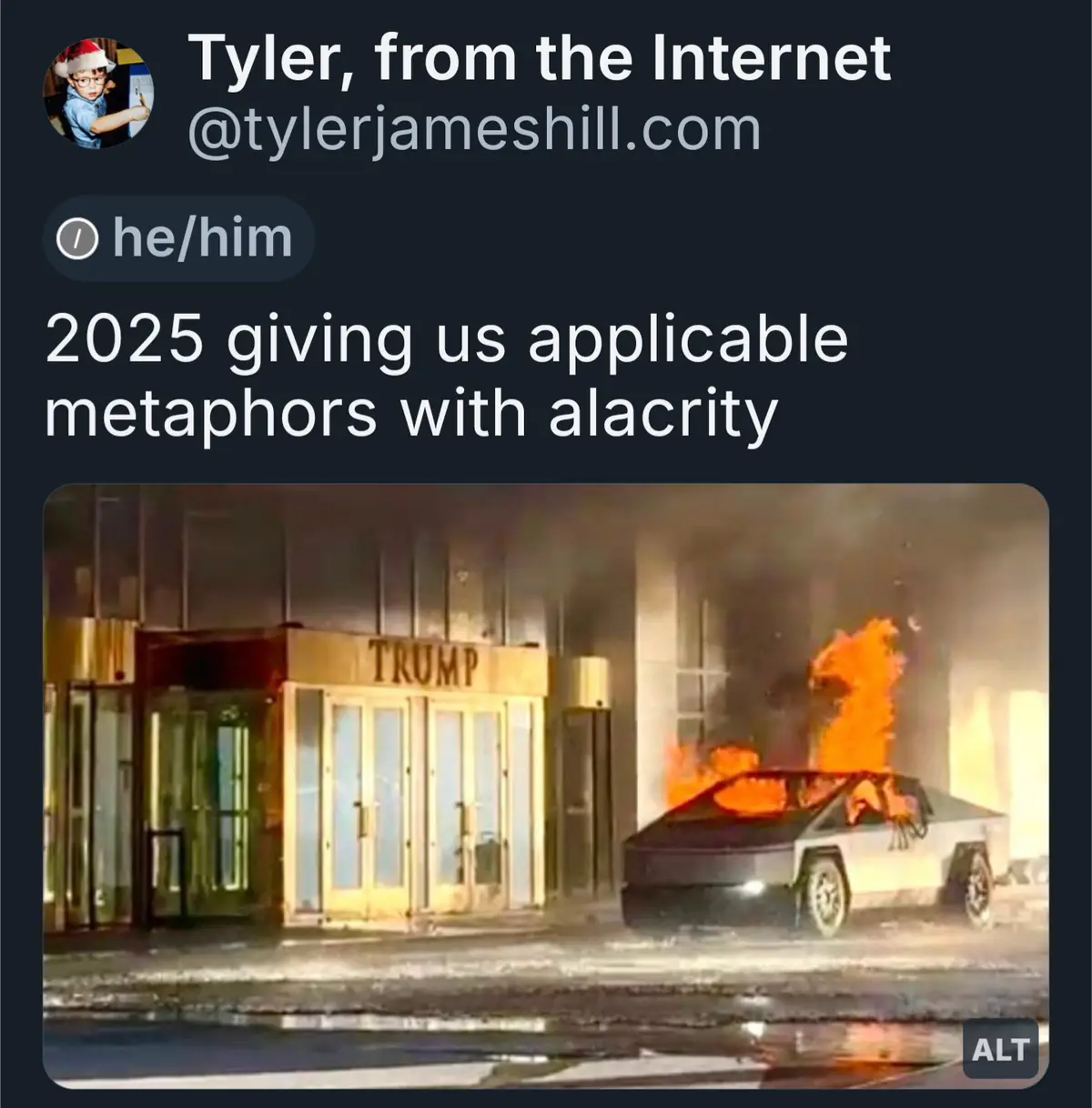 I'll take 'Perfect New Year Metaphors for 2000, Alex!'