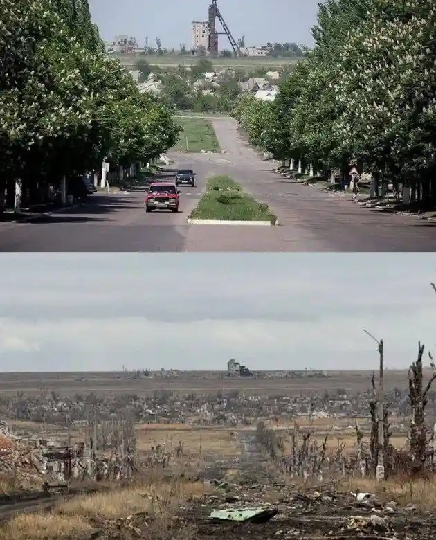 The Transformation: Before and After the Russians