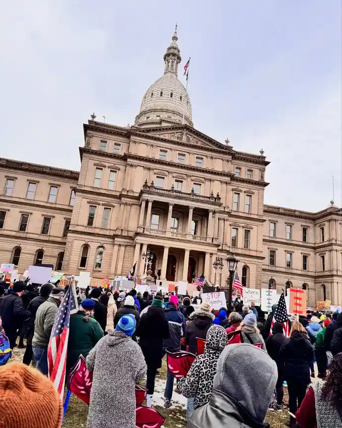 Today’s Michigan Protest: Voices for Change