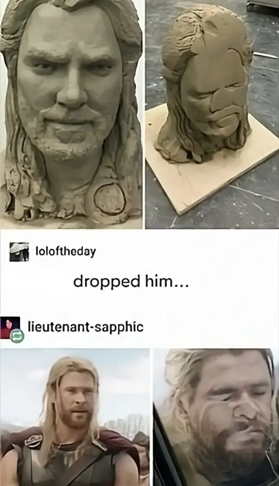 He's Just Fine, Just a Bit of a Thor Vibe