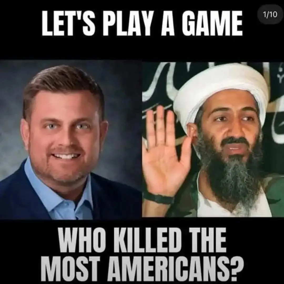 The image displays two side-by-side portraits: on the left, a smiling white man in a suit and blue shirt; on the right…