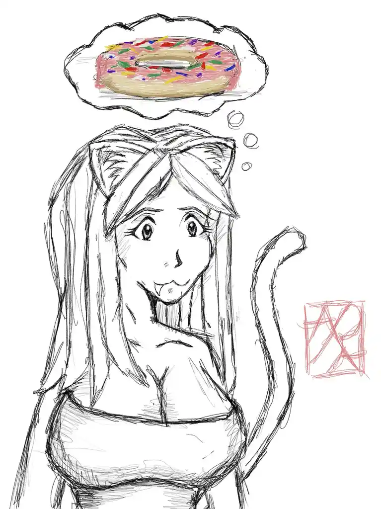 Day 193 of my quest to draw voluptuous catgirls until I find my ultimate cosplay waifu.