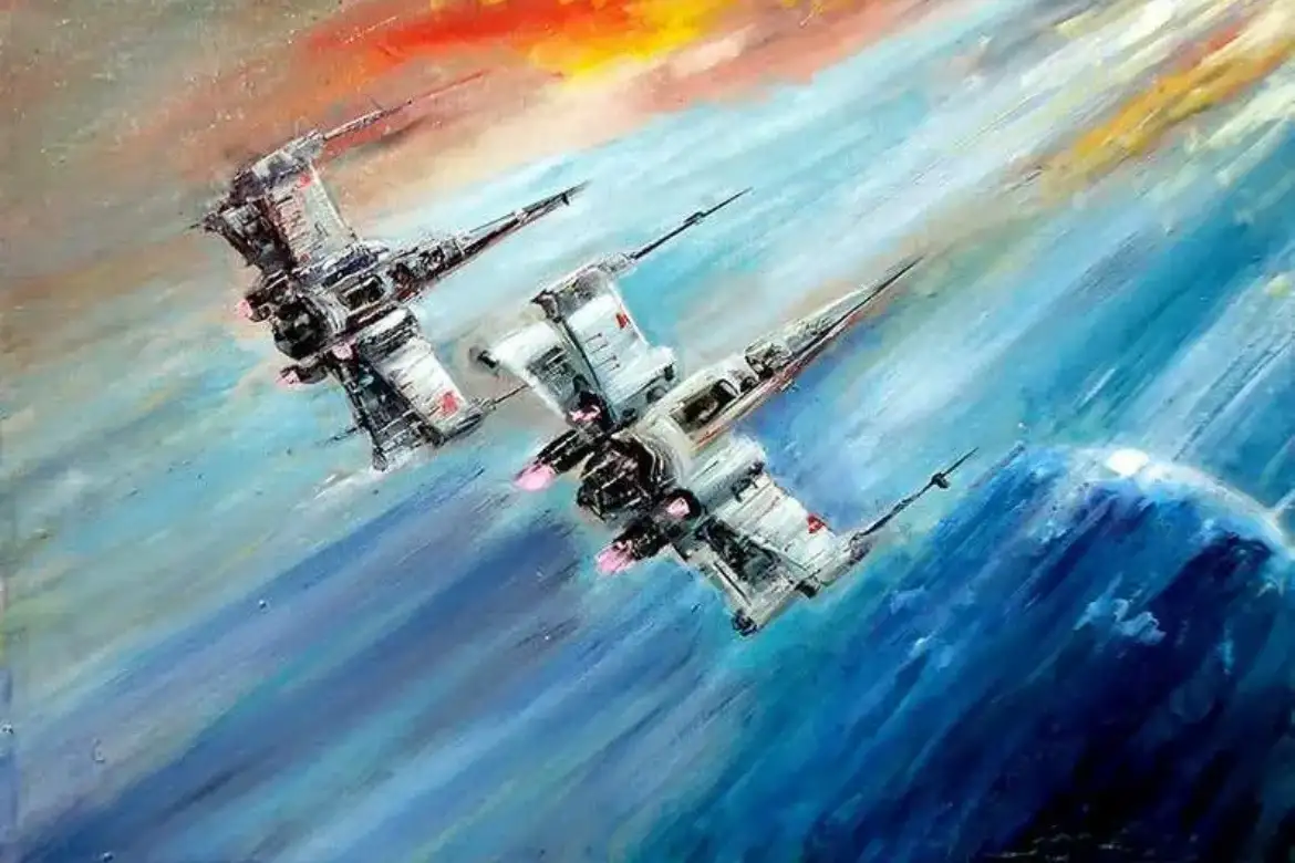 My Artistic Take on X-Wings