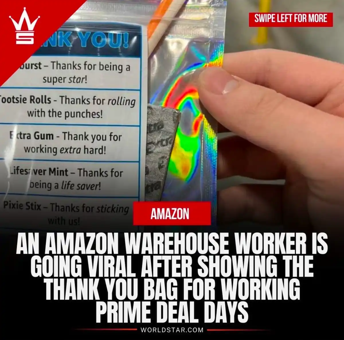 A Huge Thank You from Amazon for Your Incredible Hard Work and Dedication!