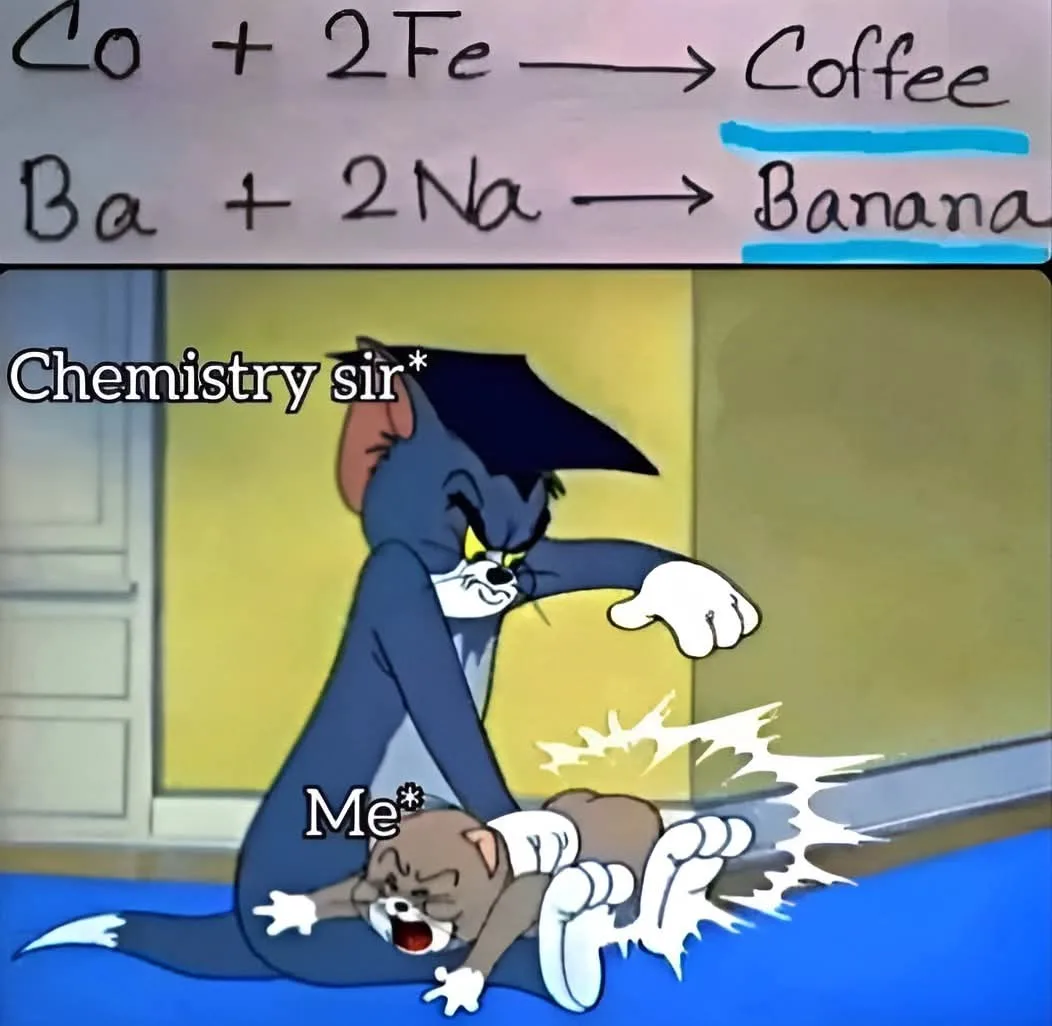 The image shows a cartoon of Tom wearing a graduation cap, standing over a defeated Jerry who is lying on the floor. Above…