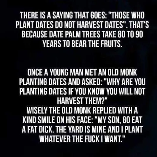 A Moment of Profound Wisdom