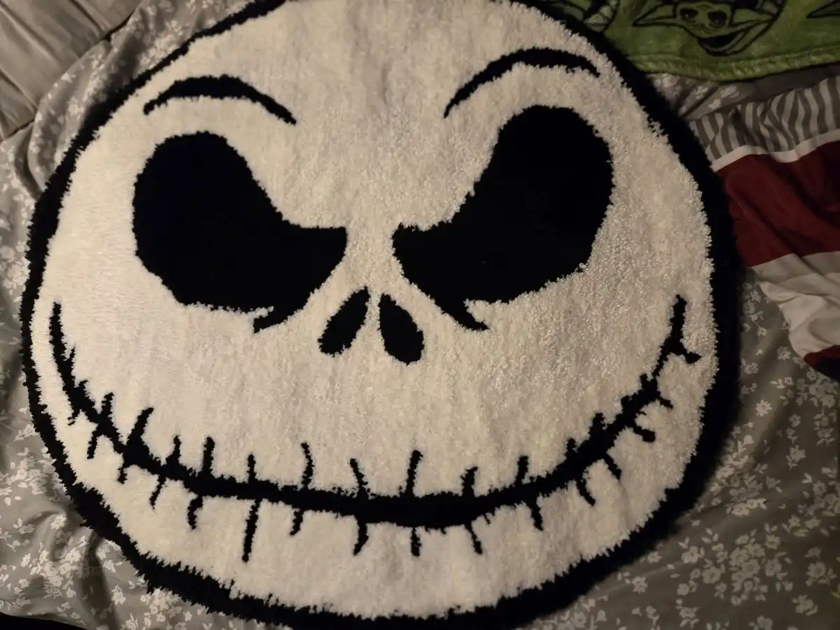 The iconic Jack Skellington: King of Halloween Town