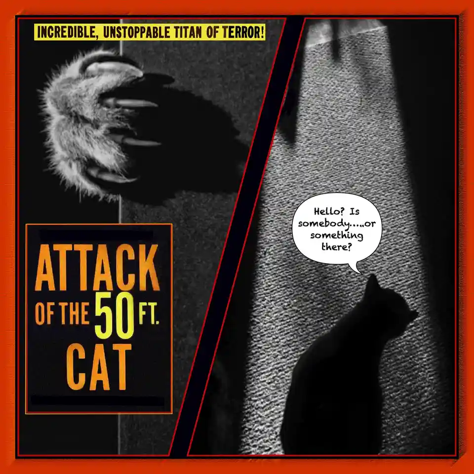 Indeed, the 50-ft woman was quite the eccentric cat lady!