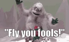 Meet Yukon Cornelius, the legendary white adventurer!