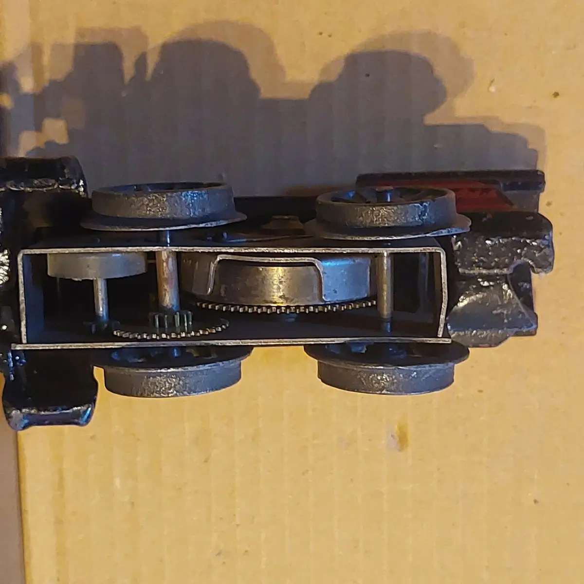 Vintage Charm: The Early Hafner/Overland Flyer Cast Iron Clockwork Locomotive