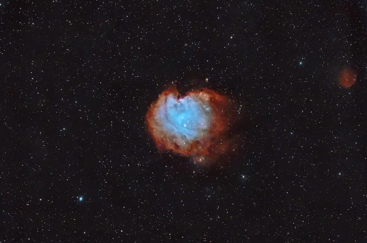 Stargazing Wonders: The Monkey Paw Nebula Captured from My Backyard Telescope