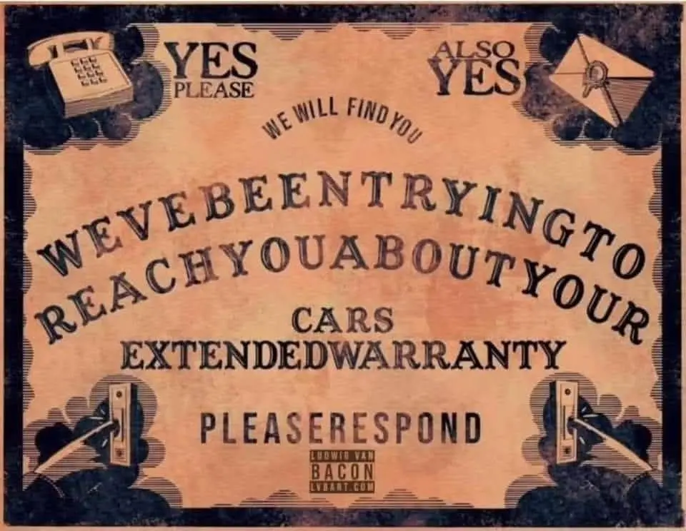 An old-fashioned, sepia-toned advertisement resembling a vintage notice with illustrations of a rotary phone, an envelope…