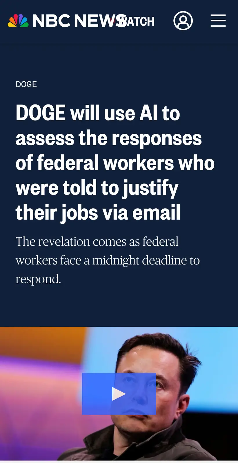 AI stepping in to decide the future of federal employees
