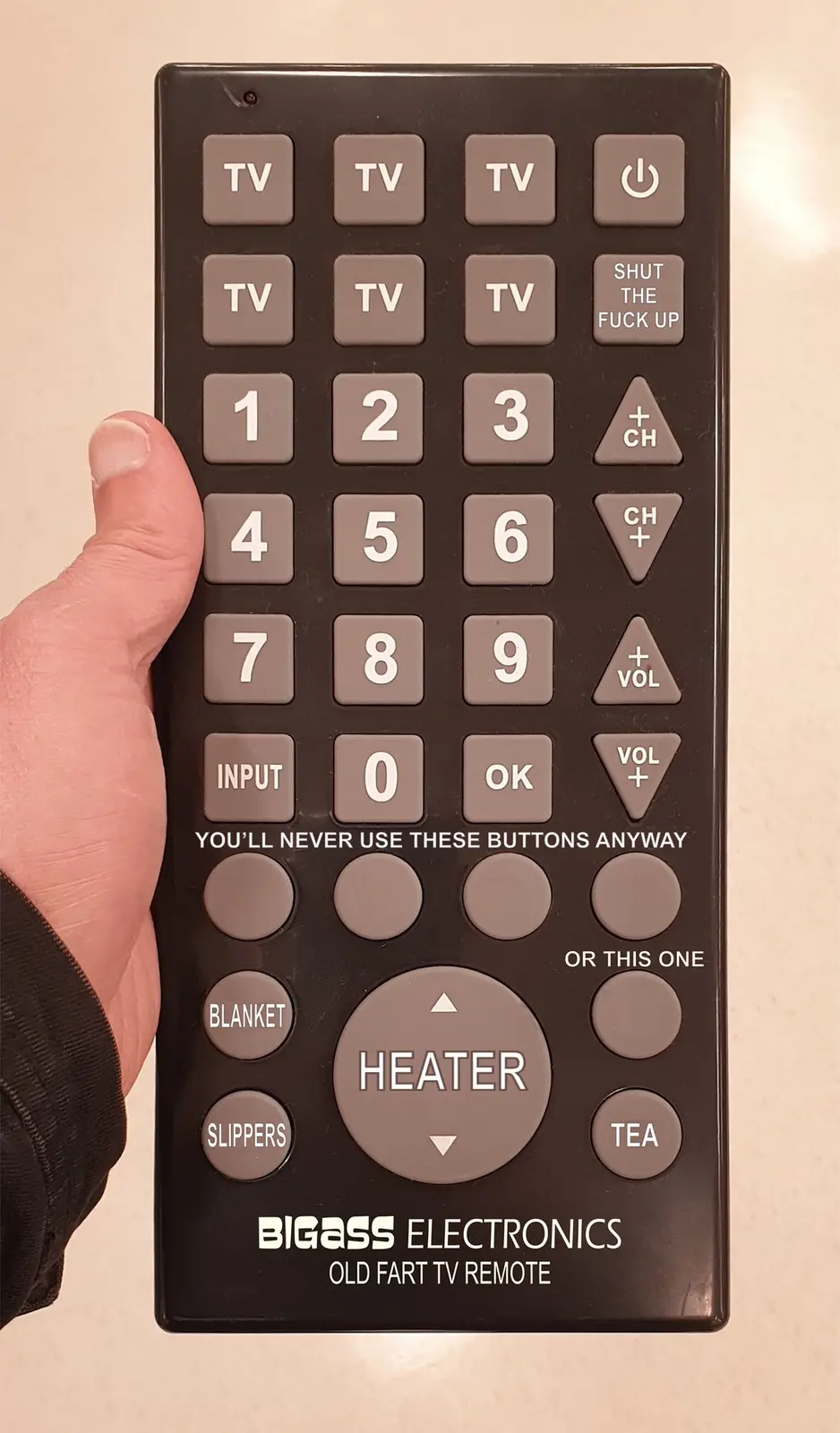 At Last, A Remote Control That Fits My Needs!