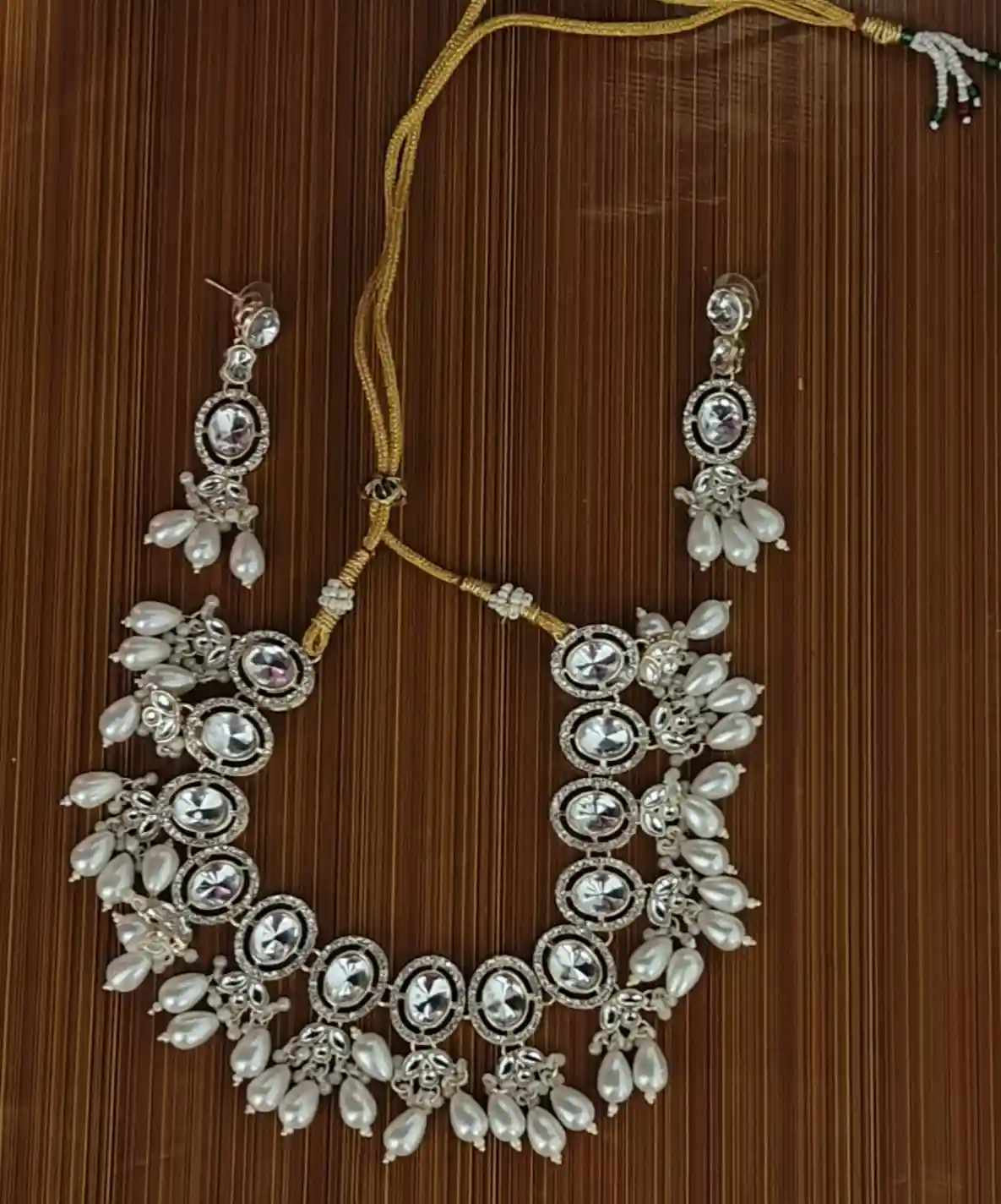 A beautiful necklace that catches the eye