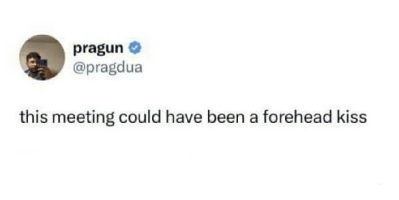 A screenshot of a tweet by user 'pragun' with a blue verification checkmark, showing a circular profile picture of a man…