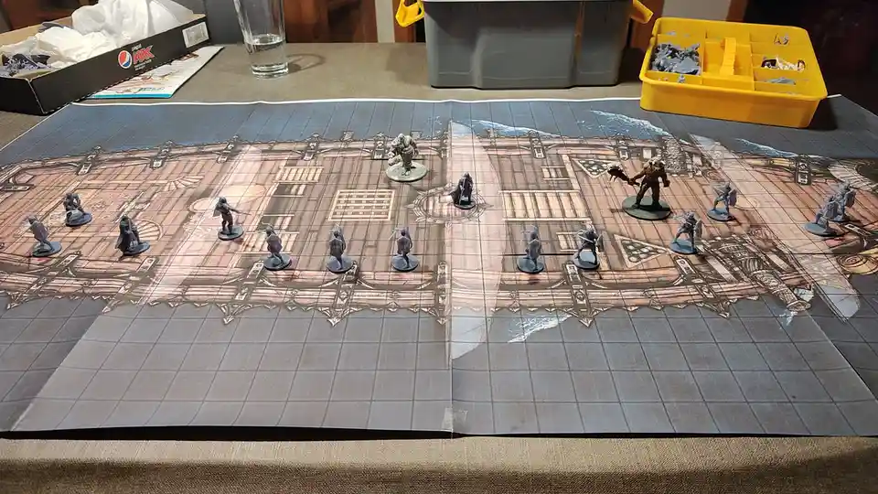 My players are in for an epic showdown tomorrow!