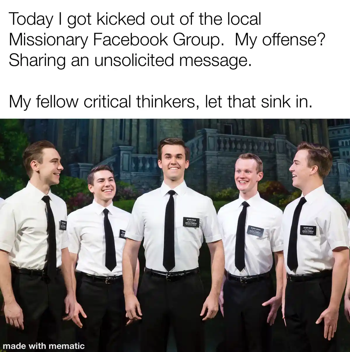 They Completely Missed the Irony