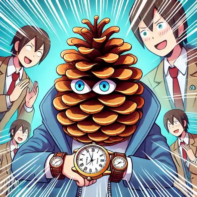 Gaze into My Watches, Soon You'll All Be Part of Team Pinecone