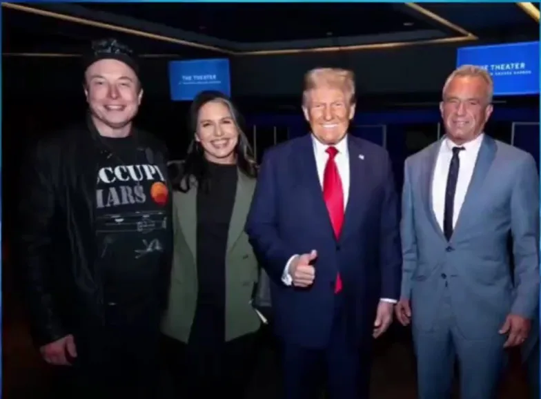 Elon, Tulsi, RFK Jr., and Trump: The height debate is on!