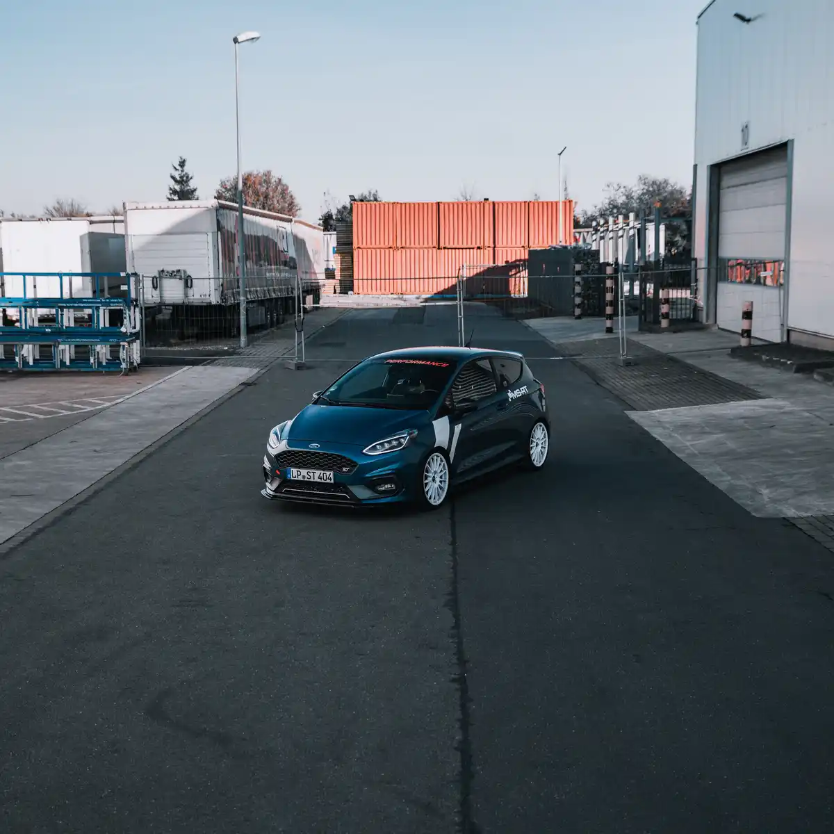 Meet My Adorable Small Blue Car