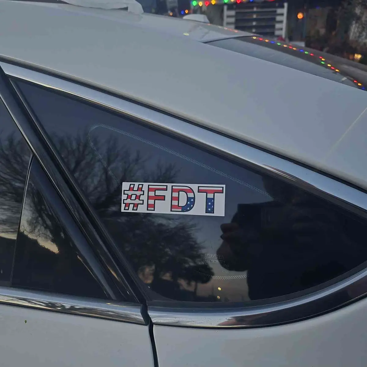 I Don't Usually Sticker My Car, But This One Deserves It...