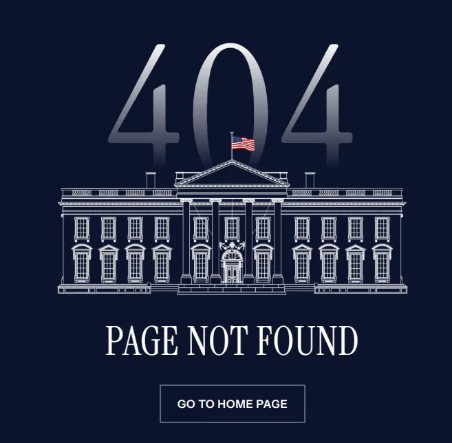 The US Constitution has mysteriously vanished from the White House website