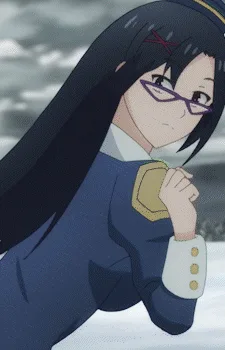 A six-panel anime meme showing a character with glasses and a school uniform progressing from a calm pose to being thrown…