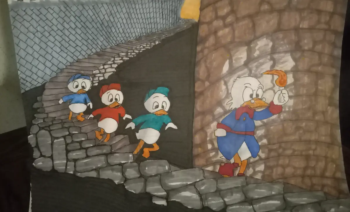 A Beautiful Drawing Created by My Talented Spouse