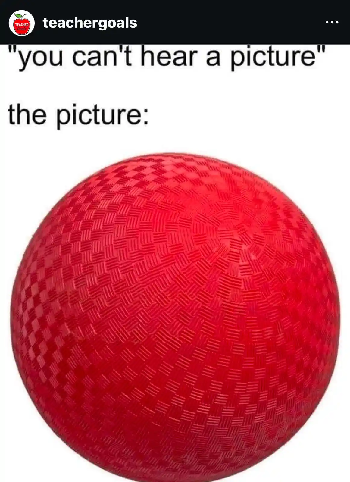 A close-up image of a red, textured ball with a woven pattern, set against a plain white background. The overlaid text…