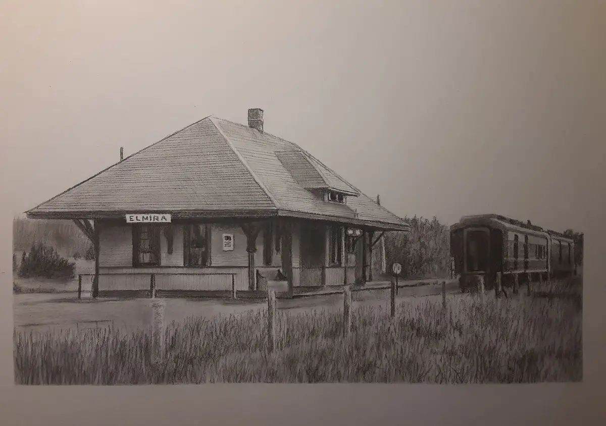 Charcoal from Elmira Station: A Unique Find