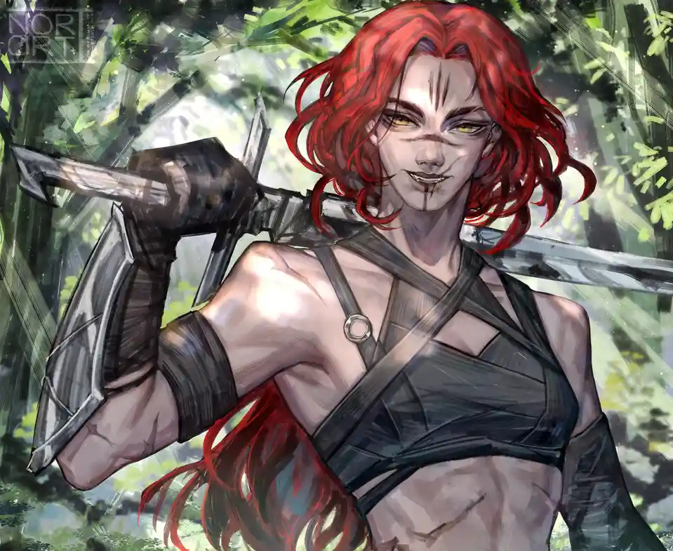 A Hilarious Idea: You Asked a Barbarian to Teach You Sword Skills!