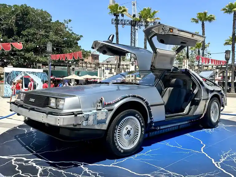 A Glimpse of Back to the Future Memorabilia from Universal Studios