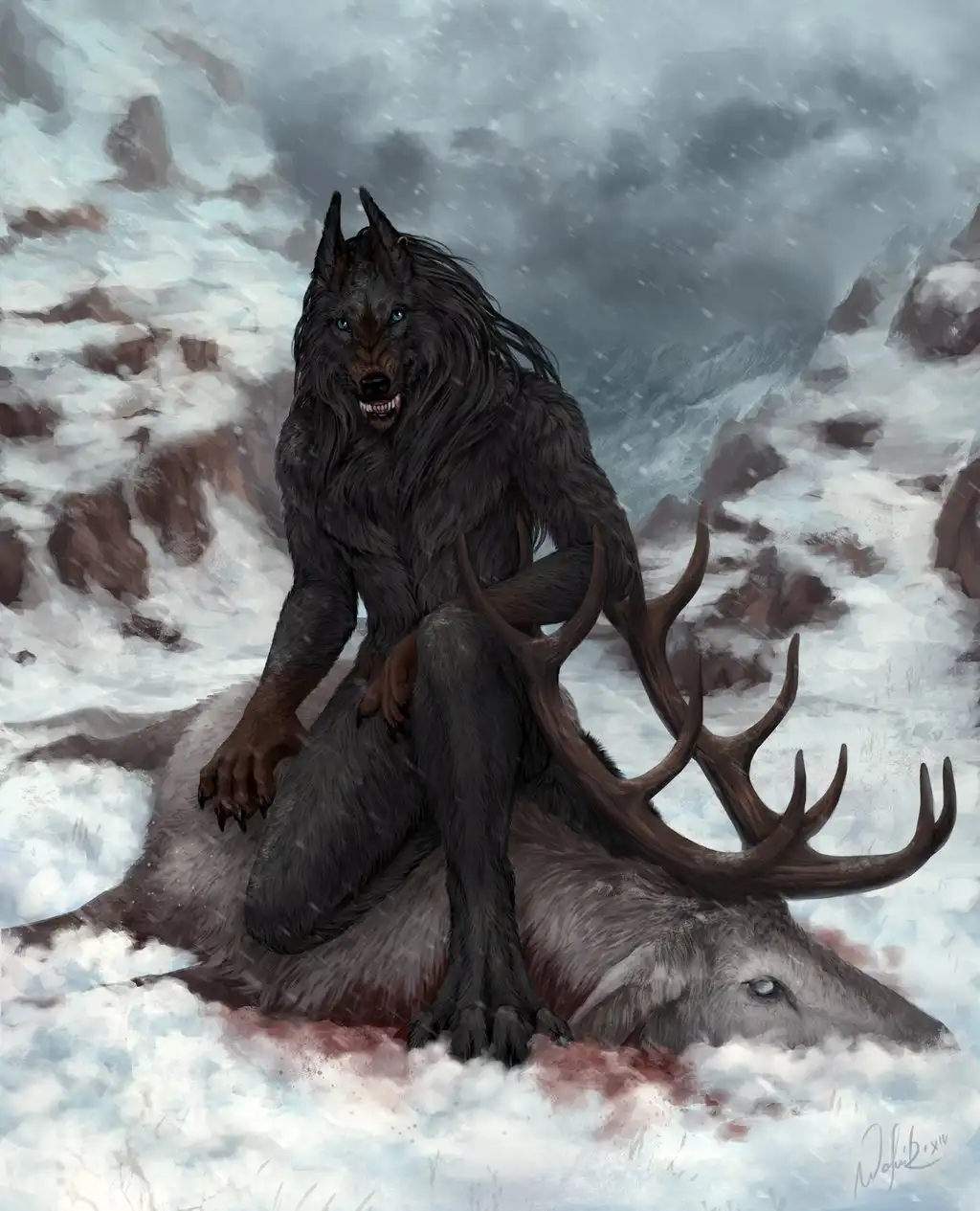 Five Werewolves a Day Keeps Van Helsing at Bay!