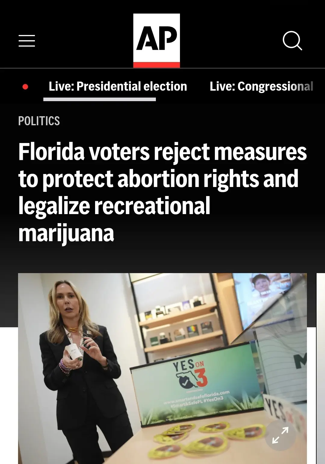 Florida voters back abortion rights, but there's a catch...