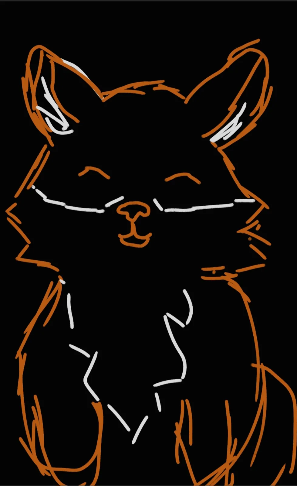 A Fox a Day: Chasing Away the Blues (Day 5)