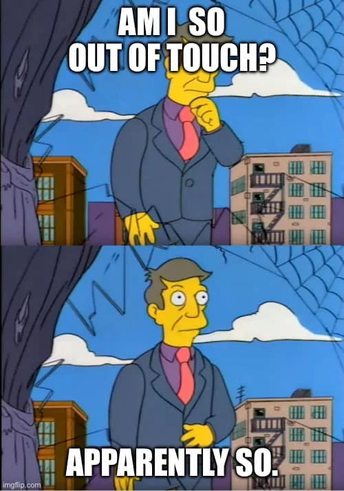 The image is a two-panel meme featuring the character Ned Flanders from The Simpsons. In the top panel, he stands with a…