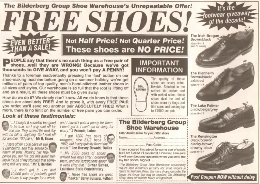 Score Free Shoes! (Viz 147 Edition)