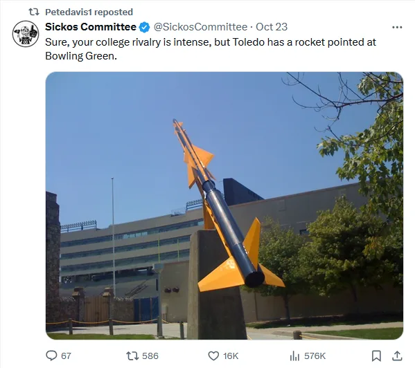 The fierce world of college rivalries