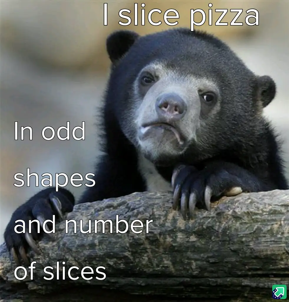 A close-up photo of a black bear with a sad, resigned expression, resting its paws on a log. White text overlaid on the…
