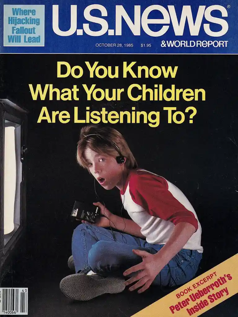 A Blast from the Past: U.S. News & World Report Asks What Your Kids Are Listening To - October 1985