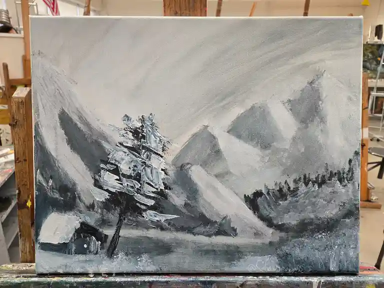 Bob Ross Presents: The Scales of Grey Assignment