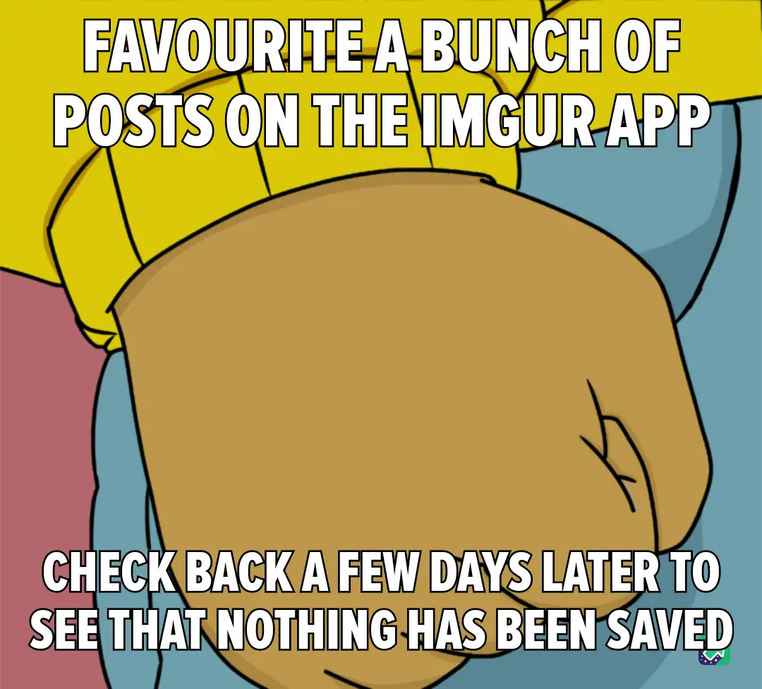 The image shows a close-up of a cartoon character's clenched fist, viewed from behind, with a yellow shirt and blue pants…
