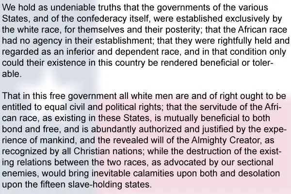 The image displays a historical document with two paragraphs of text, overlaid with a pink highlight on the second…