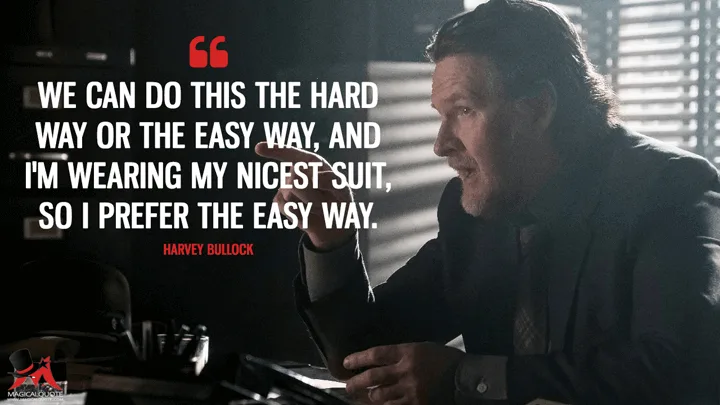 A man in a dark suit sits at a desk, pointing his finger while speaking. Overlaid white text reads: 'WE CAN DO THIS THE HARD…