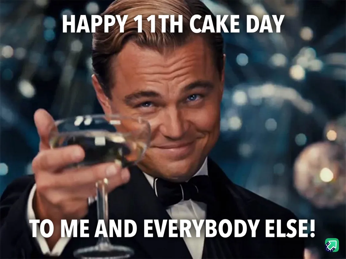 Celebrating 11 Years: Happy Cake Day to All!