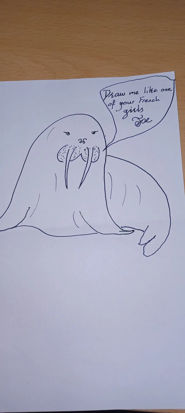 I decided to lift the Yankees' spirits with my best drawing yet!