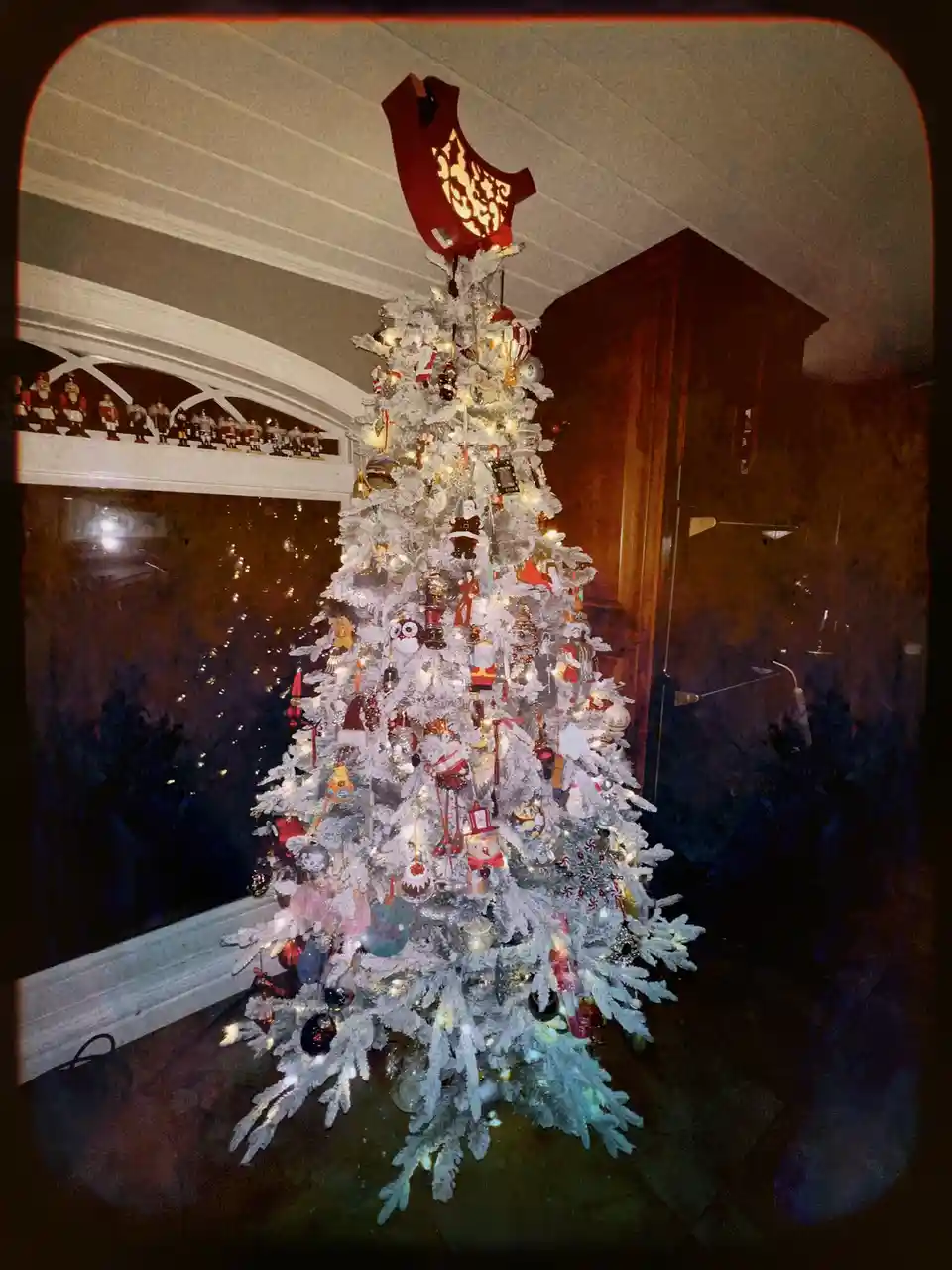 I still have more ornaments, but my wife says no to a fourth tree!